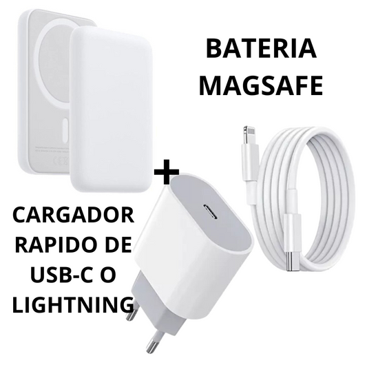 ¡PROMO 1 bateria MagSafe + 1 cargador rapido con ENVIO GRATIS!